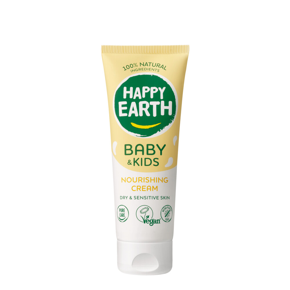 Happy Earth Nourishing Cream 100% Natuurlijk Baby&Kids 75 ml