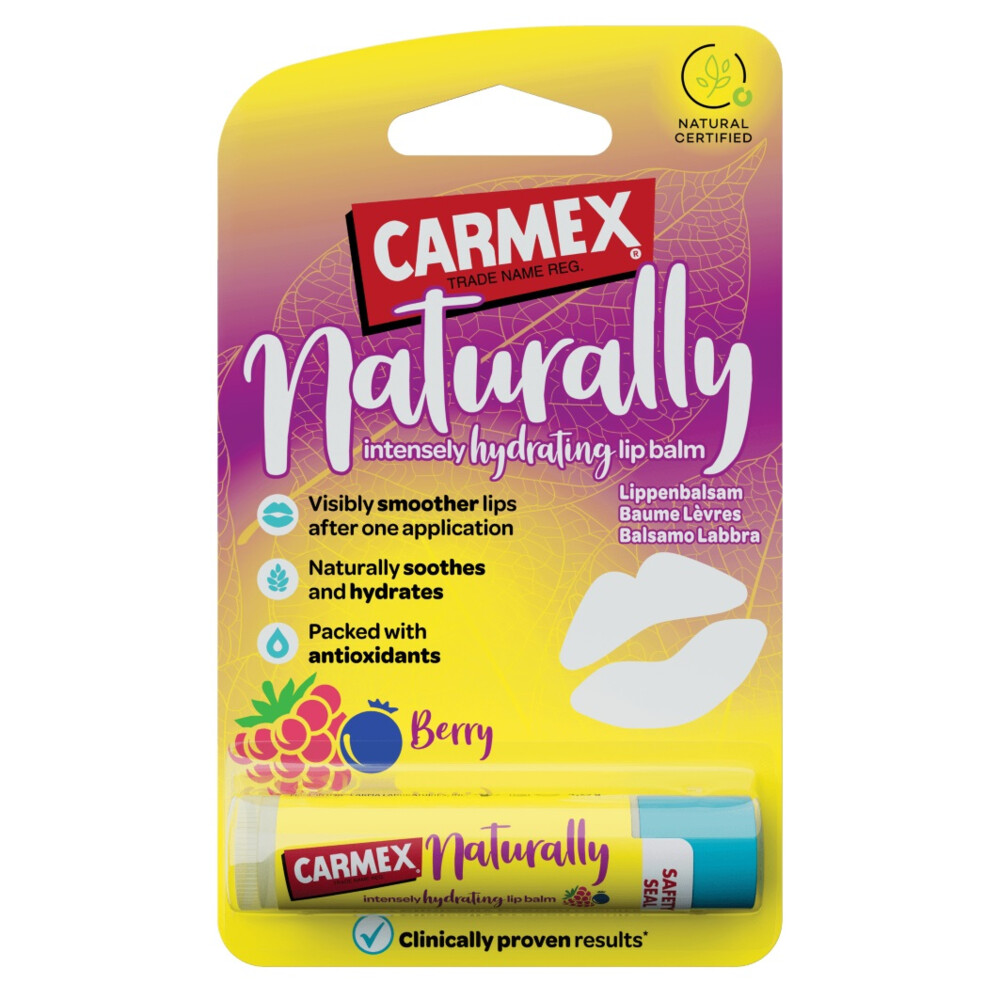 Carmex Lippenbalsem Naturally Berry 4,25 gr