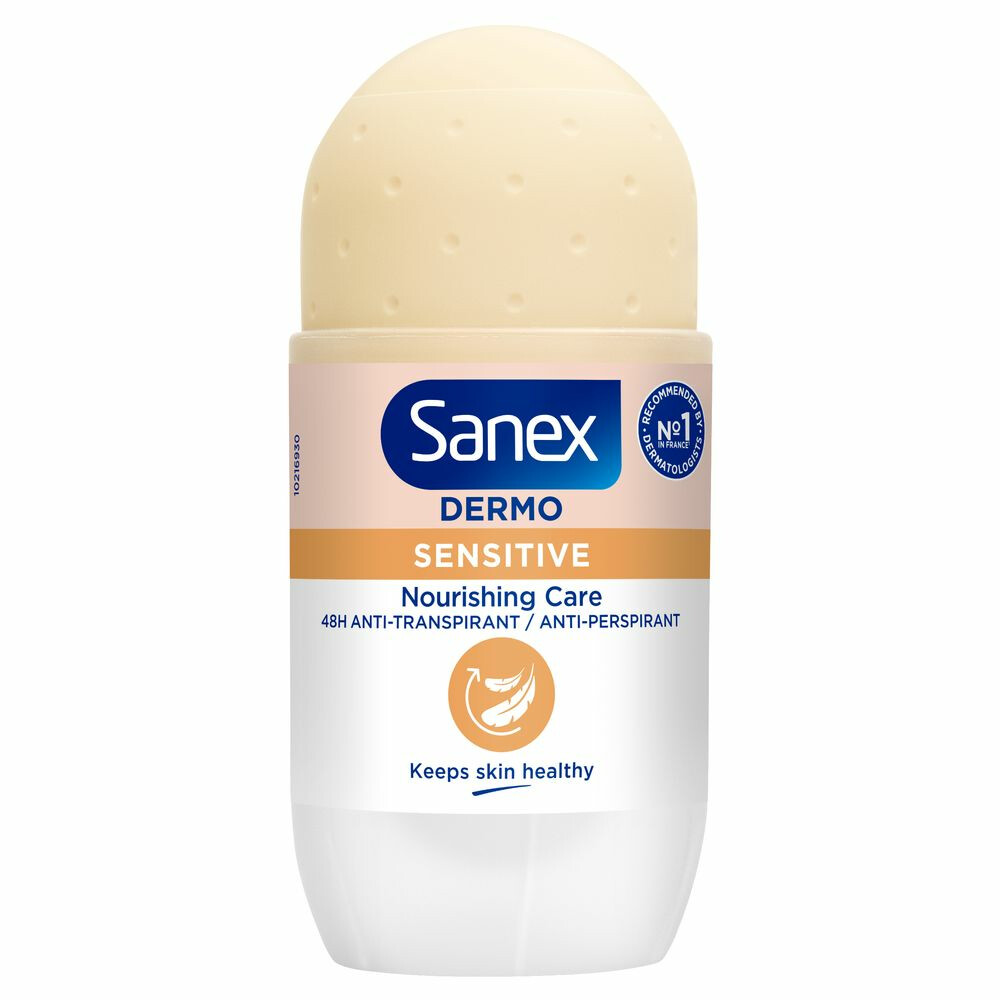 6x Sanex Deoroller Dermo Sensitive 50 ml