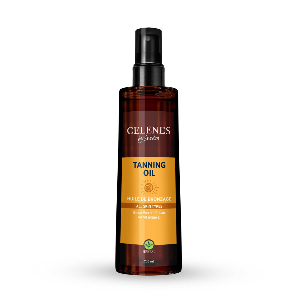 Celenes Herbal Tanning Oil Alle Huidtypes 200 ml