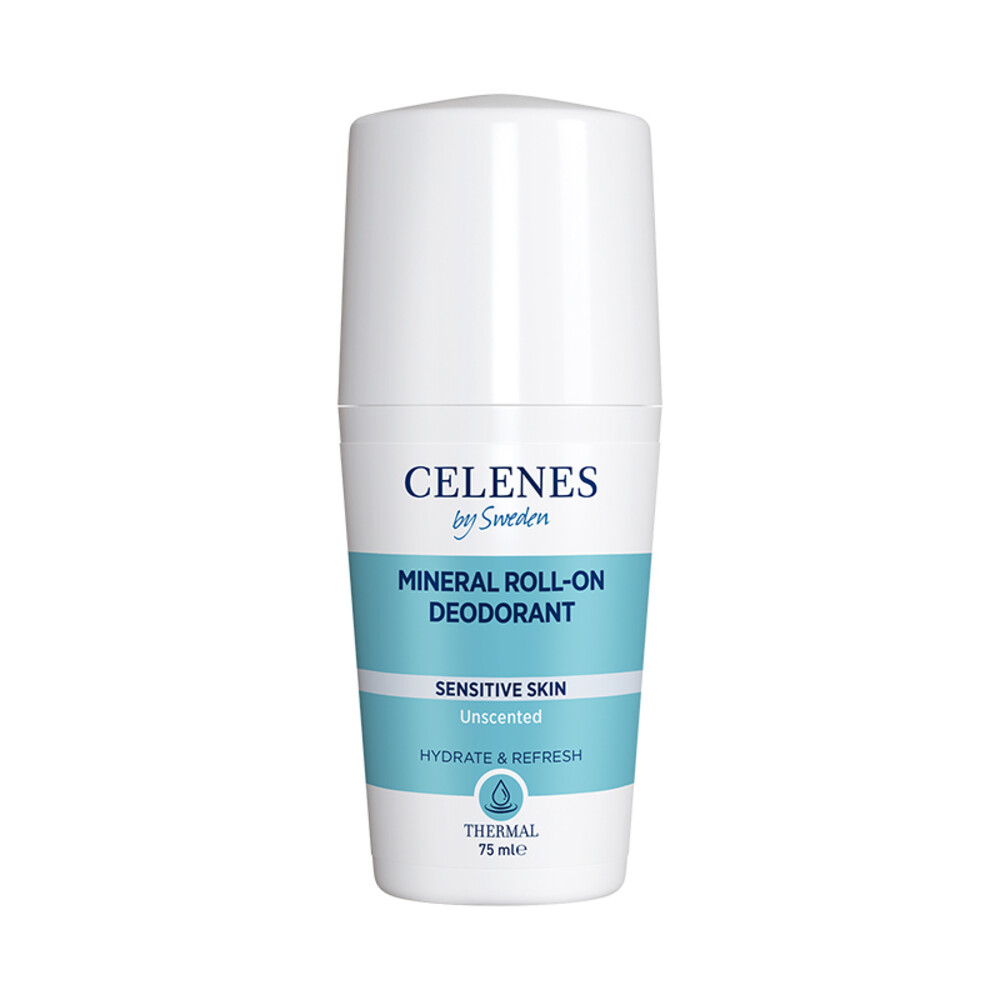 Celenes Thermal Mineral Roller Deodorant Geurloos 75 ml