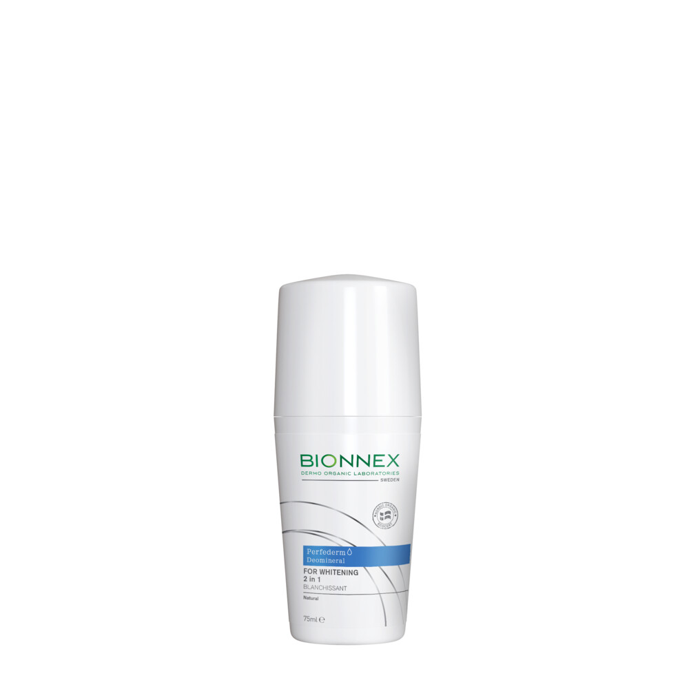 Bionnex Perfederm Deomineral Roller 2 In 1 voor Whitening 75 ml
