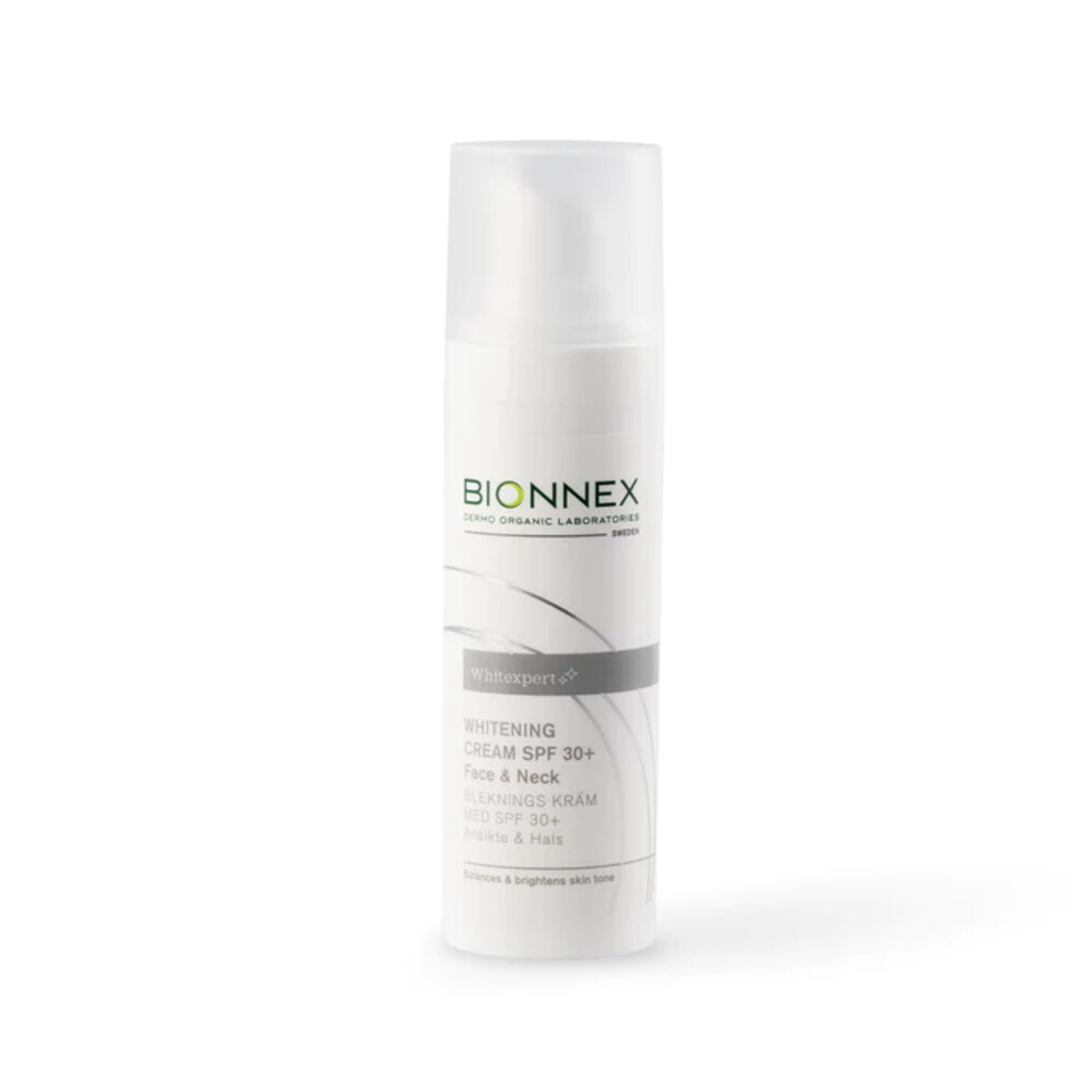 3x Bionnex Whitexpert Whitening Creme SPF 30+ Gezicht en Neck 30 ml