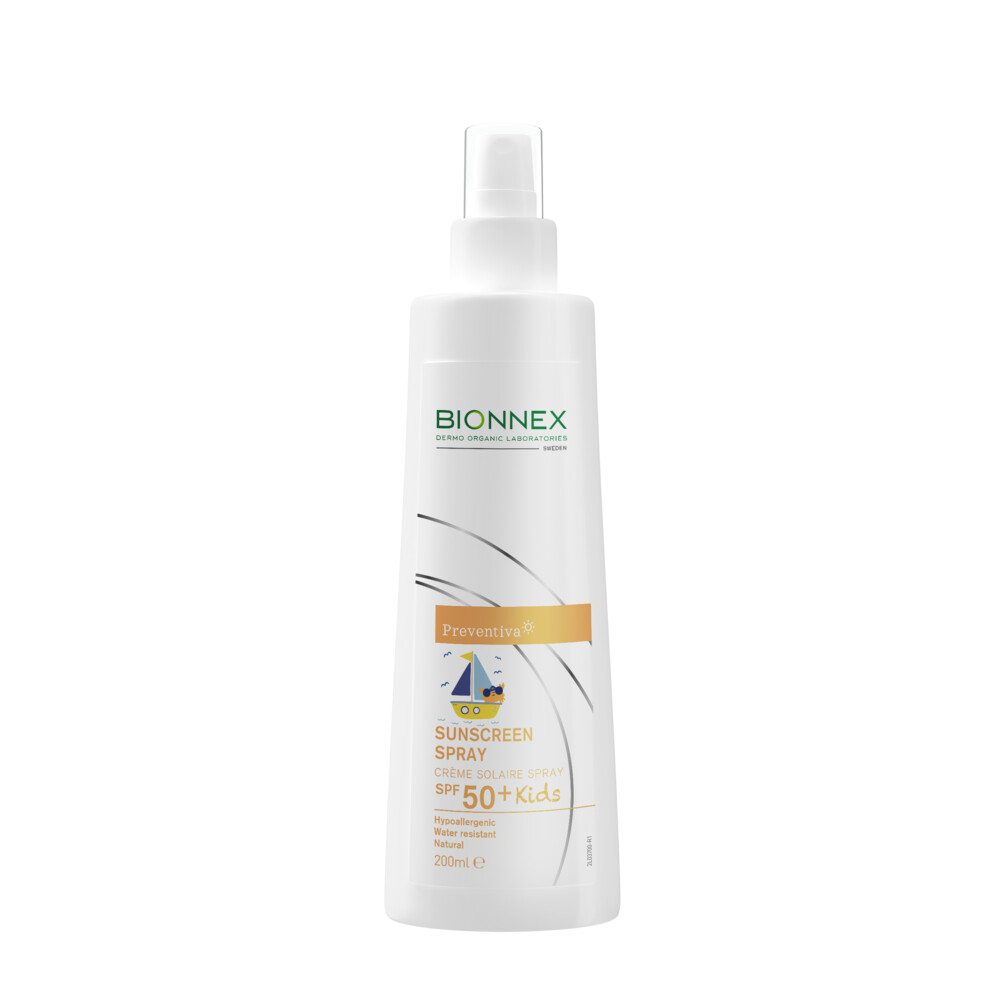 3x Bionnex Preventiva Zonnebrand Spray SPF 50+ Kids 200 ml