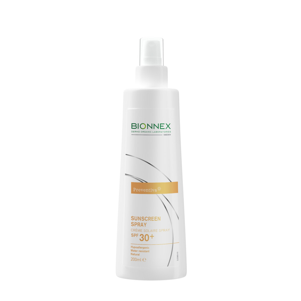 3x Bionnex Preventiva Zonnebrand Spray SPF 30+ 200 ml
