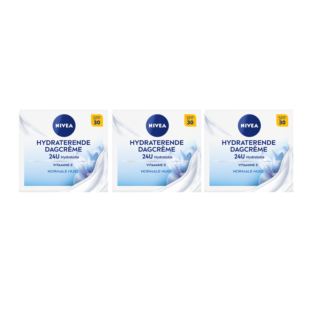 3x Nivea Essentials Hydraterende Dagcreme SPF30 50 ml