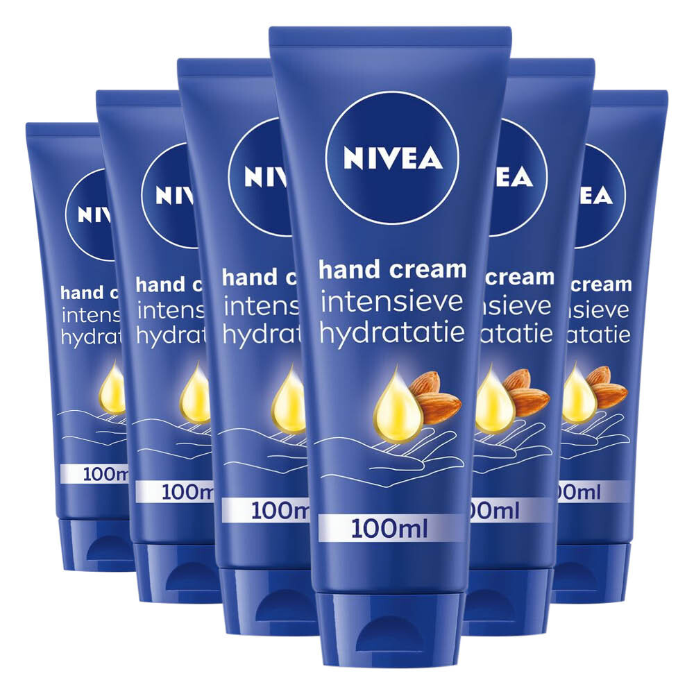 6x NIVEA Handcrème Intensieve Hydratatie 100 ml