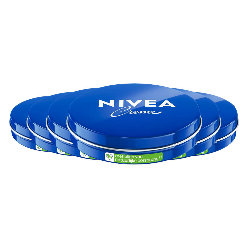 6x NIVEA Crème Blik Mini 30 ml