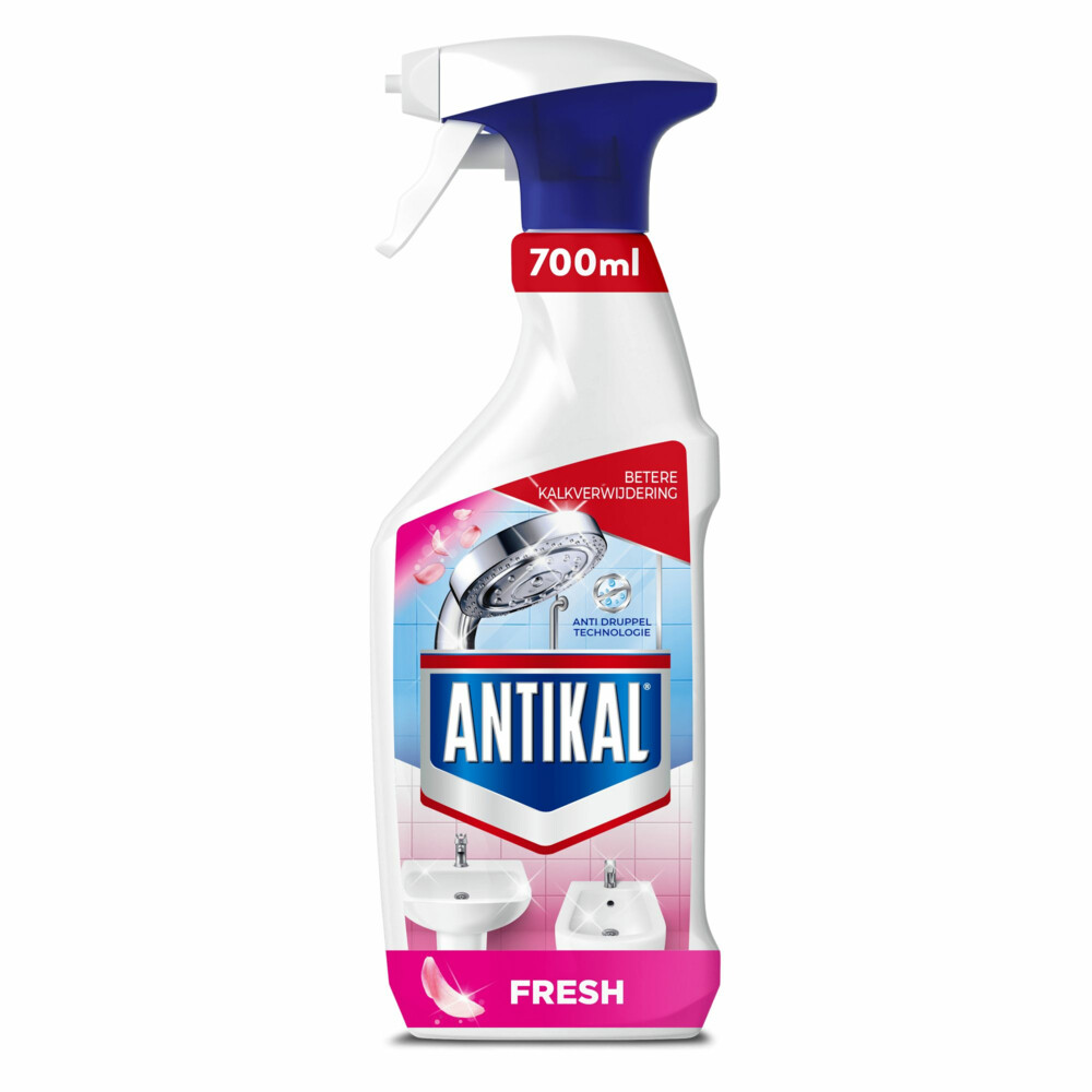 2x Antikal Kalkreiniger Fresh Spray 700 ml