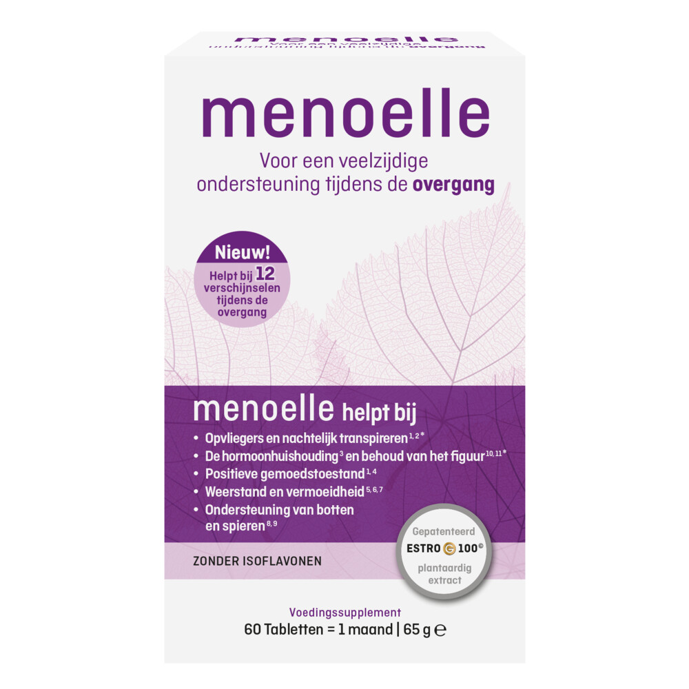 Gratis Verzending: Menoelle Overgang 60 tabletten