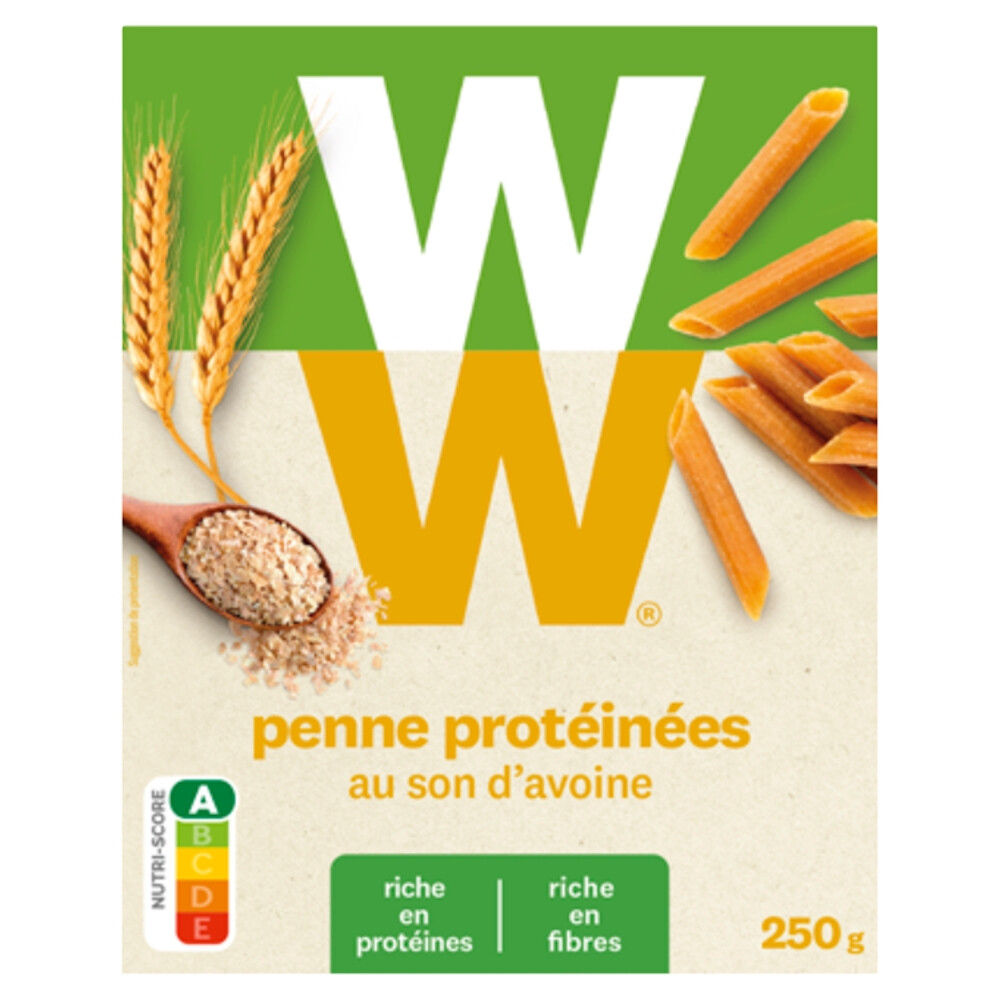 8x WW Penne Proteïnen Haverzemelen 250 gr