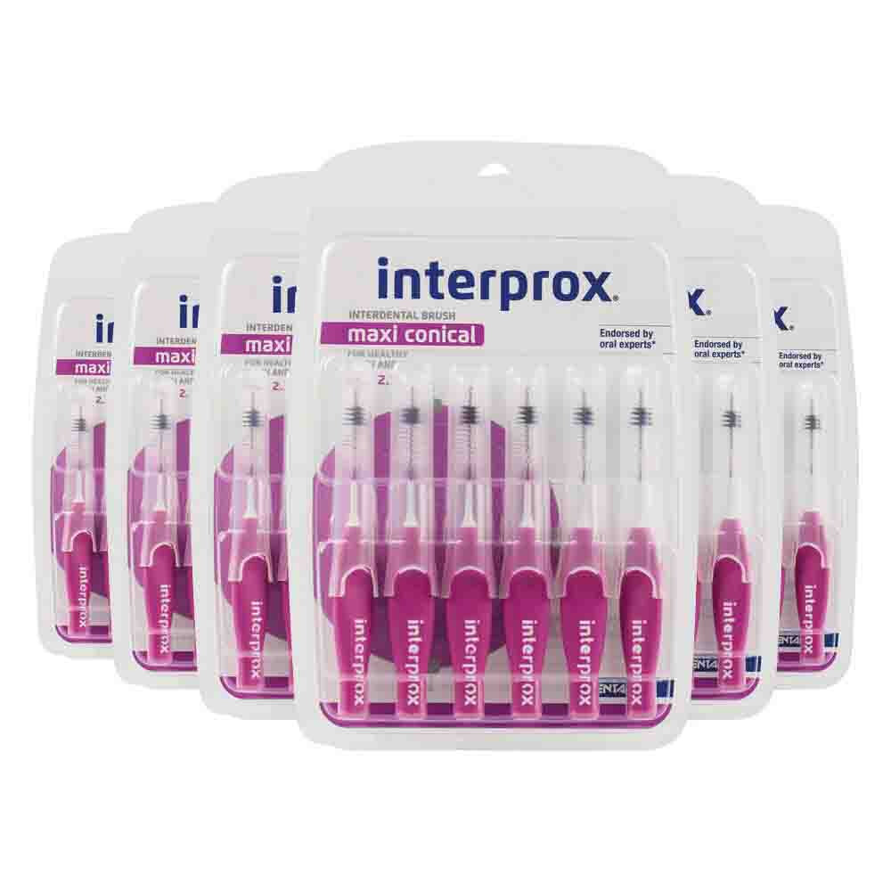 6x Interprox Ragers Maxi Paars PHD 2.3 6 stuks