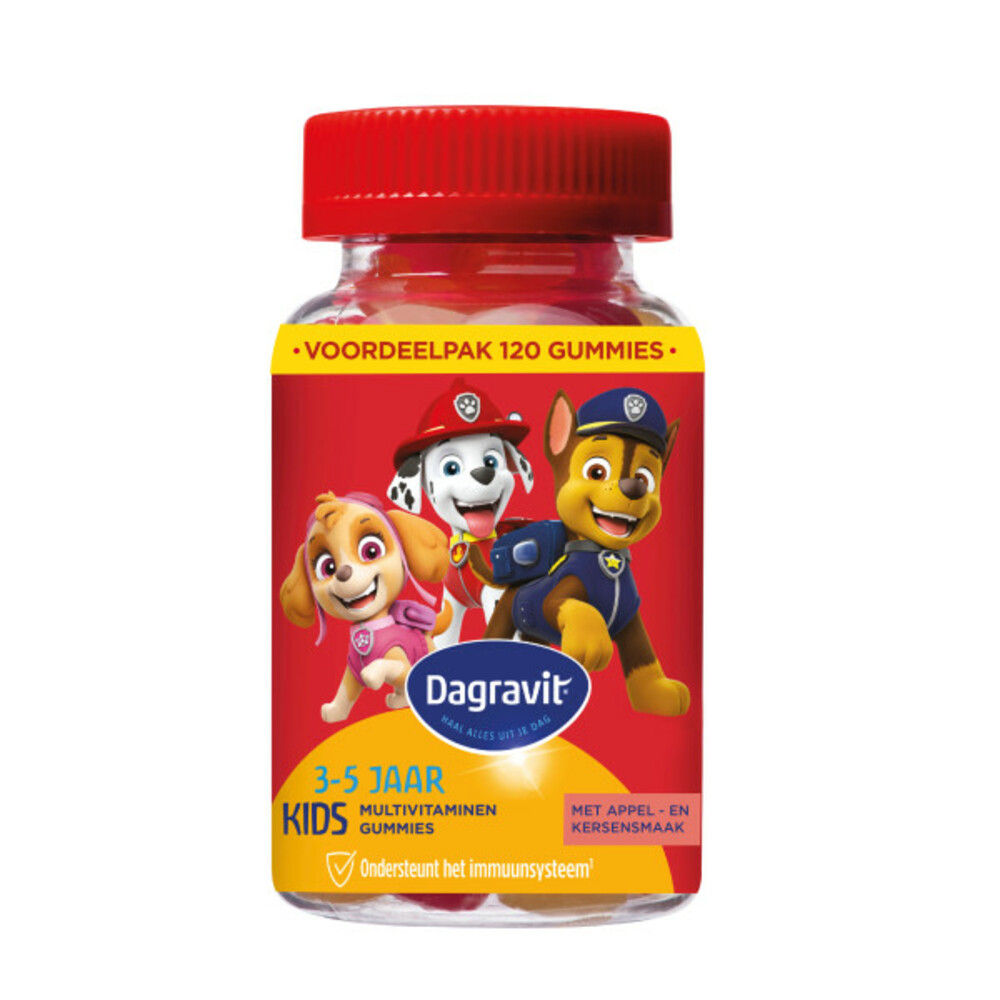 2x Dagravit Multivitamine Gummie Paw Patrol 120 gummies