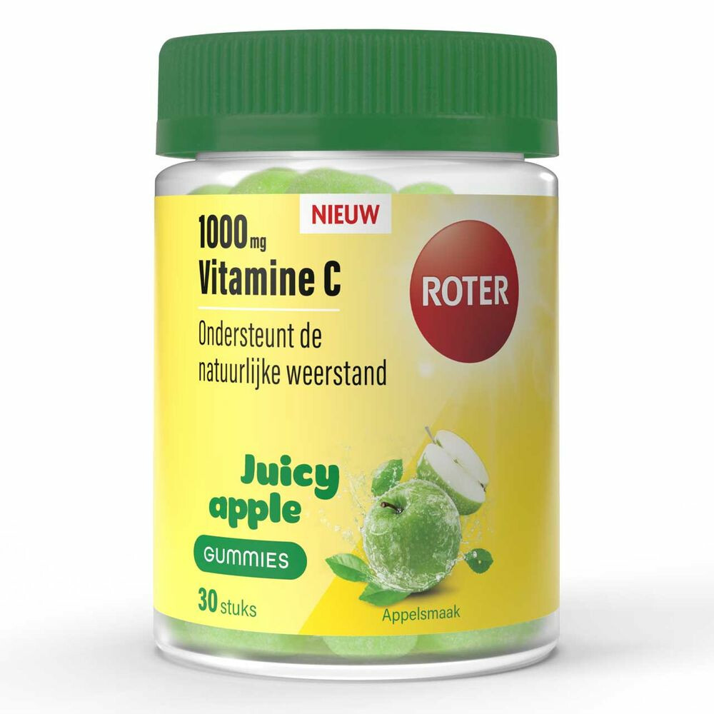 2x Roter Vitamine C Gummies Juicy Apple 30 stuks