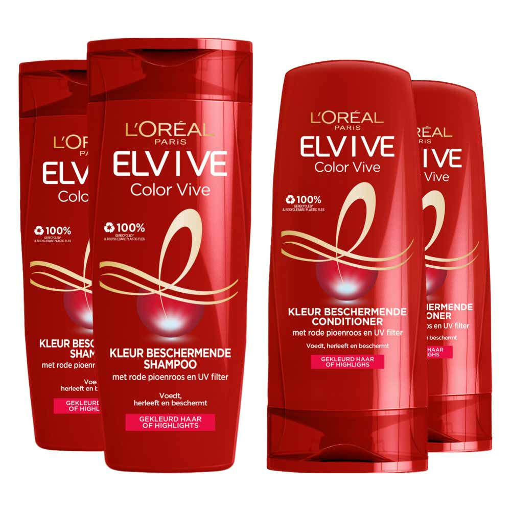 L'Oréal Elvive Color Vive Shampoo&Conditioner Dubbel Pakket