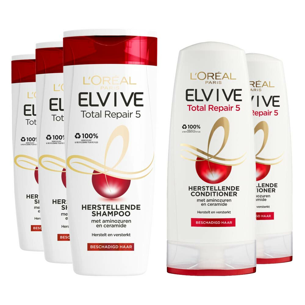 L'Oréal Elvive Total Repair 5 Shampoo&Conditioner DUO Pakket