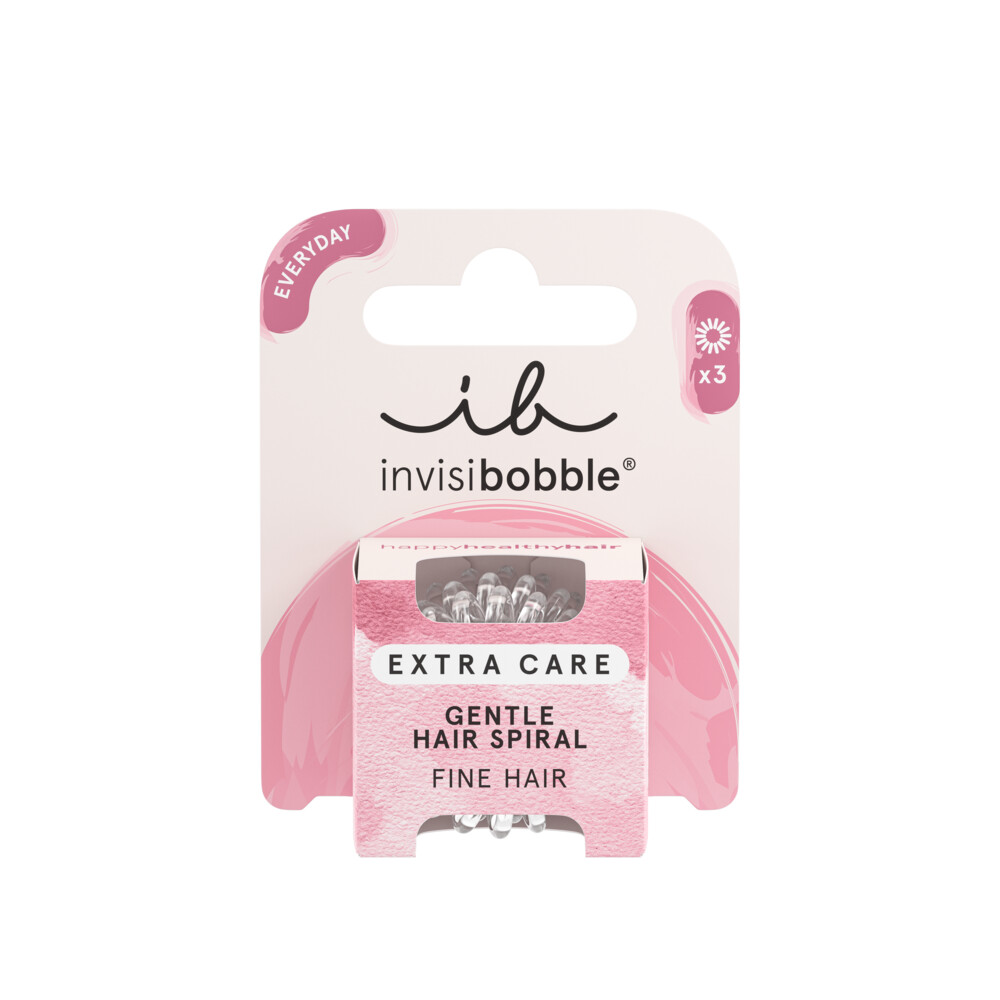 Invisibobble Original Extra care Crystal Clear 3