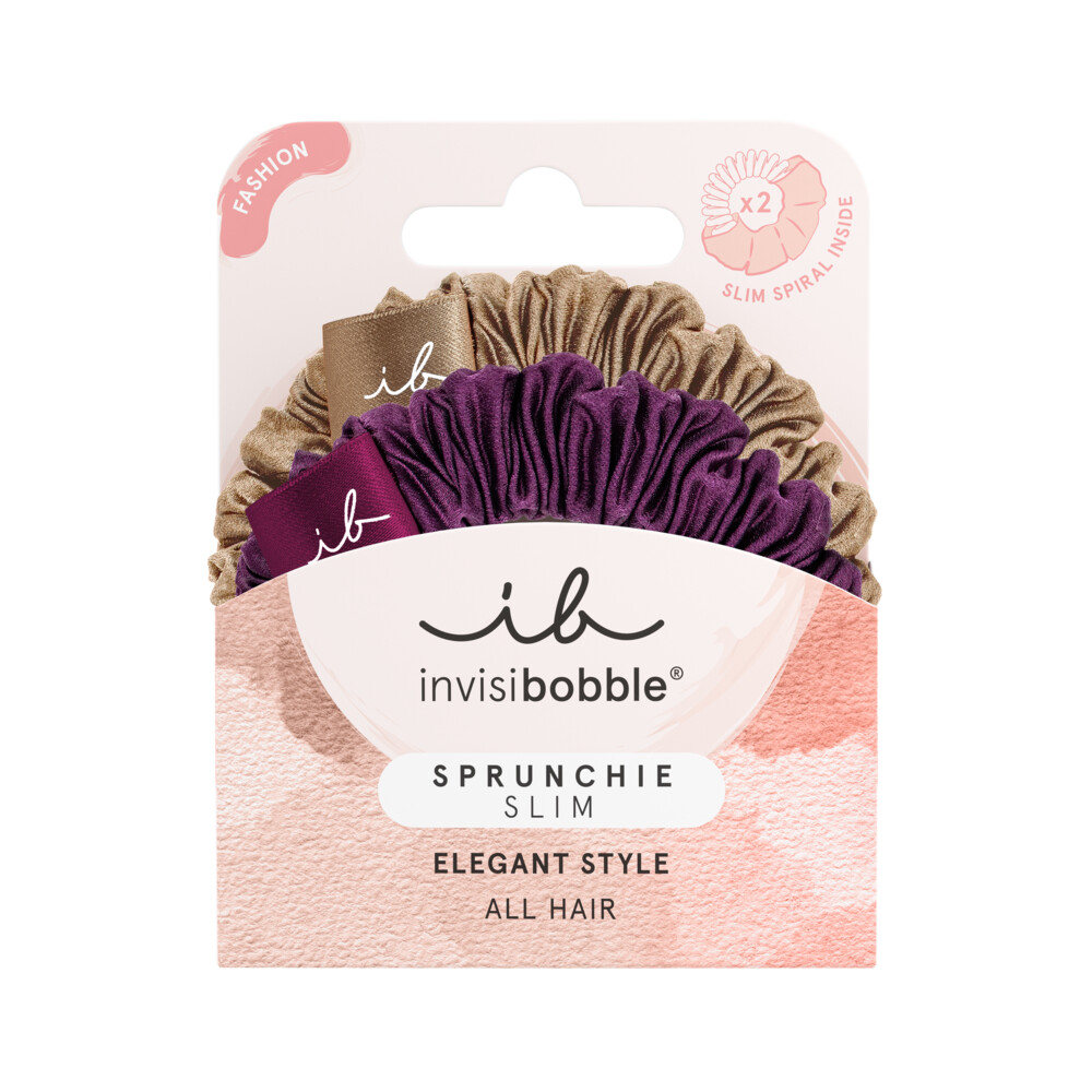 Invisibobble Sprunchie Slim DUO The Snuggle is Real 2