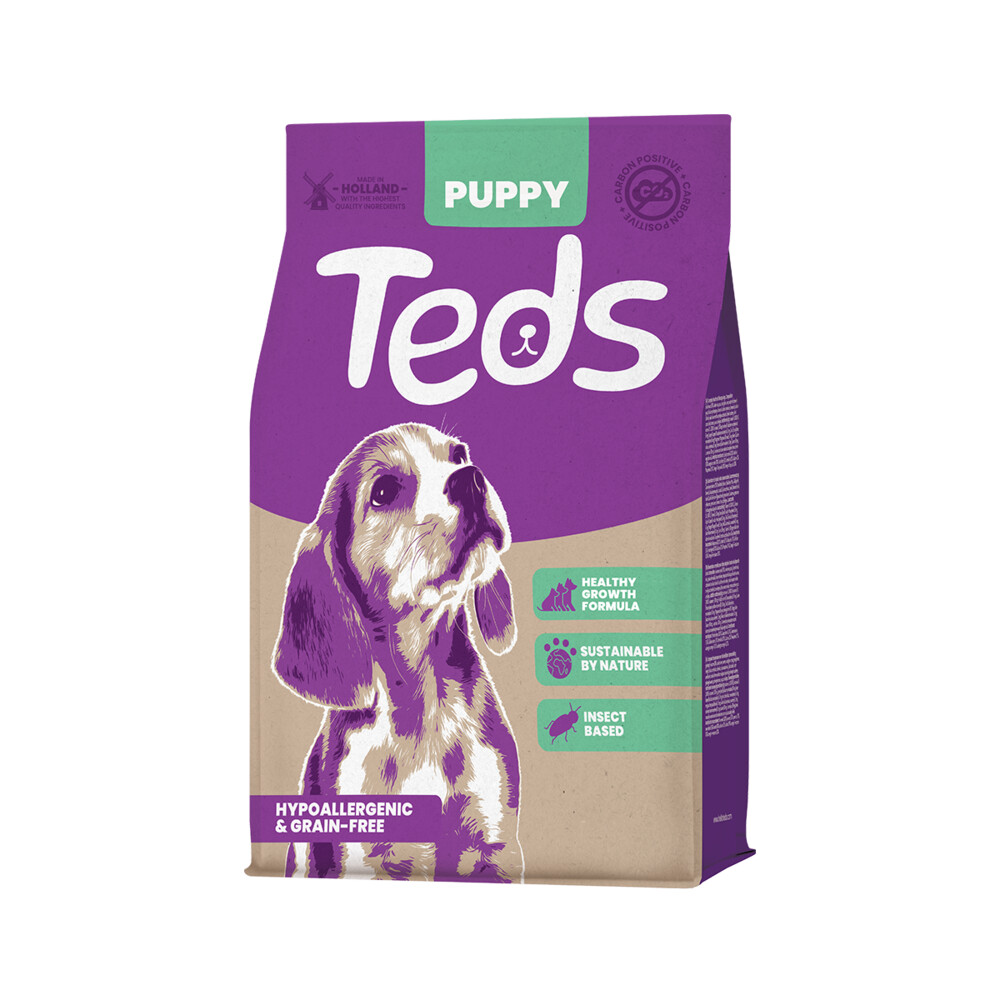 3x Teds Hondenbrokken Puppy Insect 2,5 kg