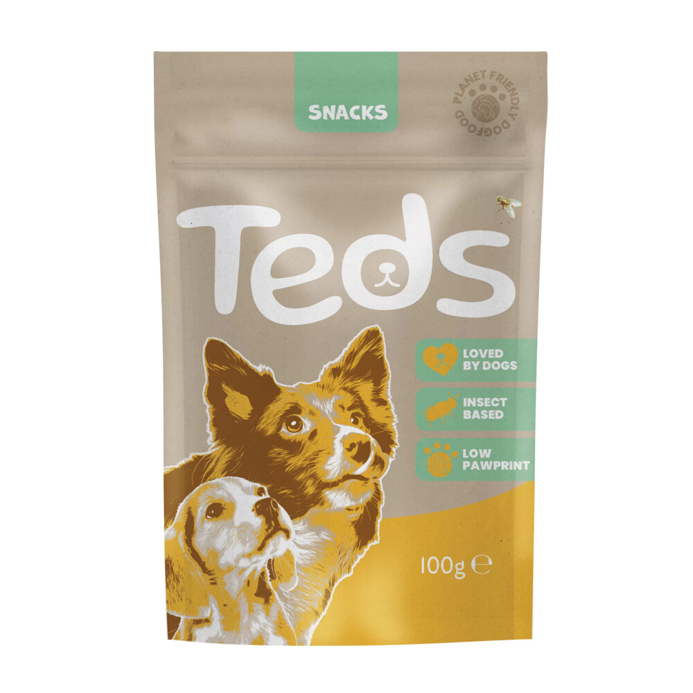 10x Teds Honden Trainer Snack Insect 100 gr