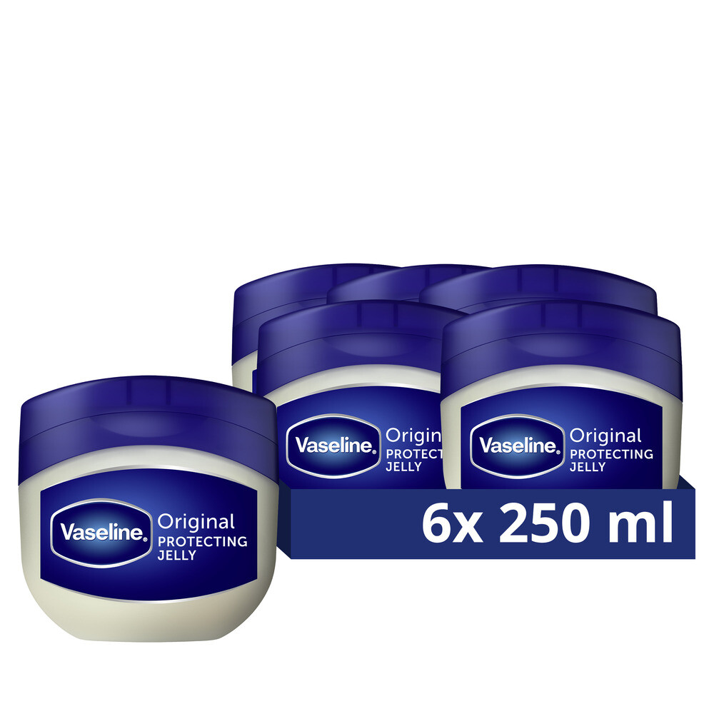 6x Vaseline Original Petroleum Jelly 250 ml