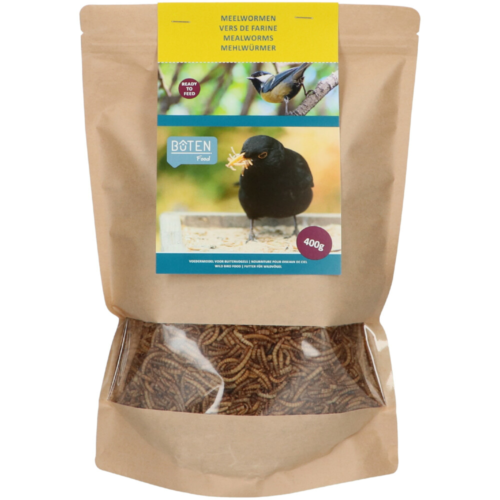 Bûten Food Meelworm in Duurzame Verpakking 400 gr