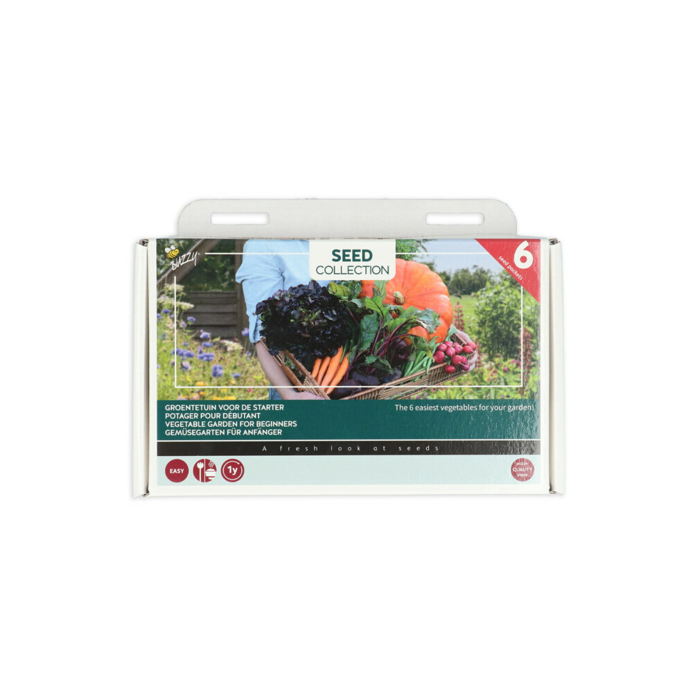 Buzzy Collection Kweekset 6 Groentetuin Voor De Starter 1 set