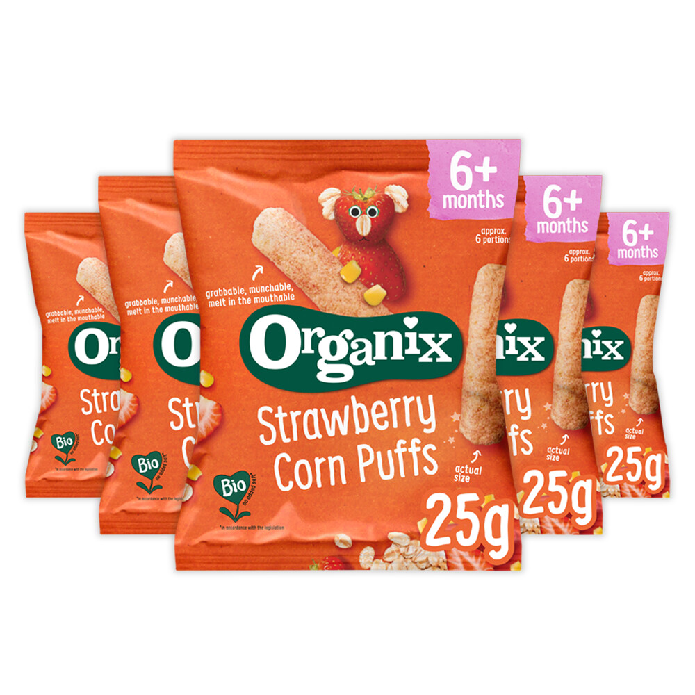 Organix strawberry sale baby biscuits