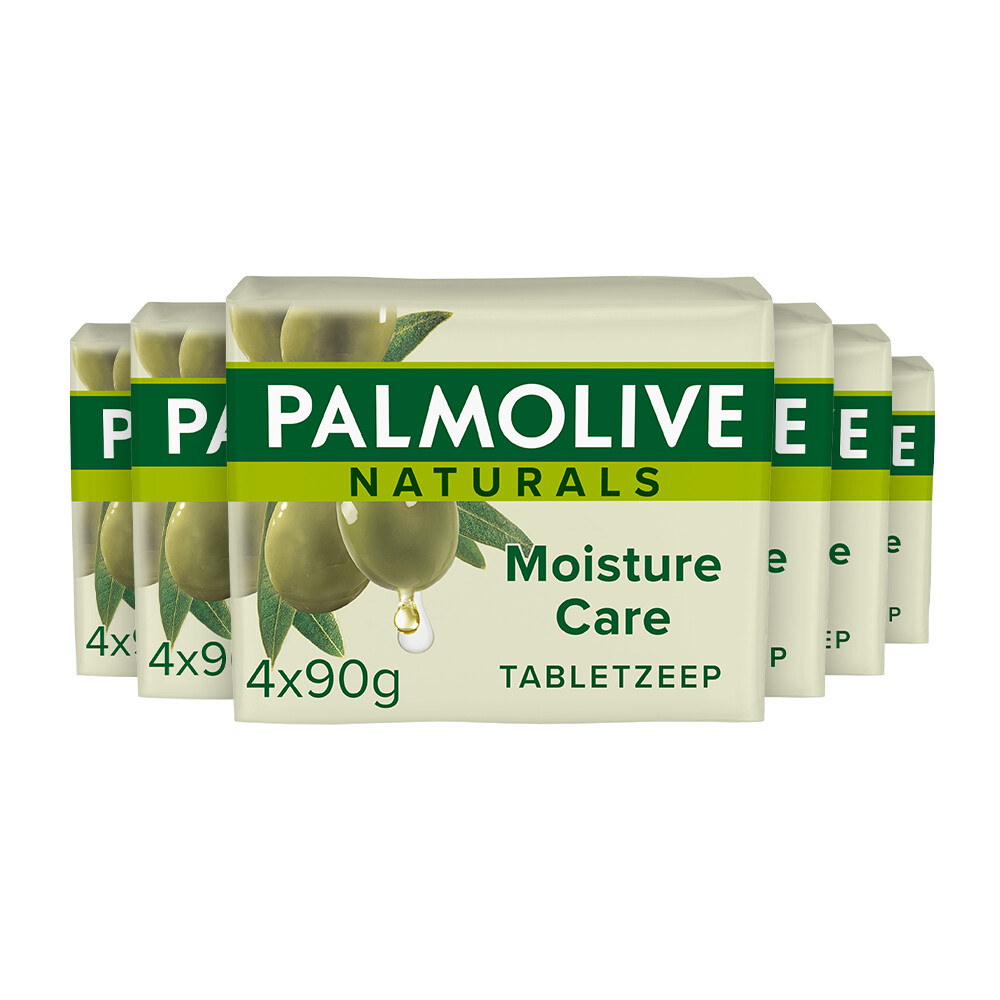 6x Palmolive Tabletzeep Naturals Olijf&Melk 4x 90 gr