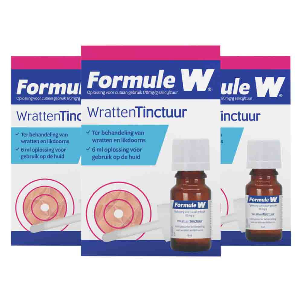 3x Formule W Wrattentinctuur 6 ml