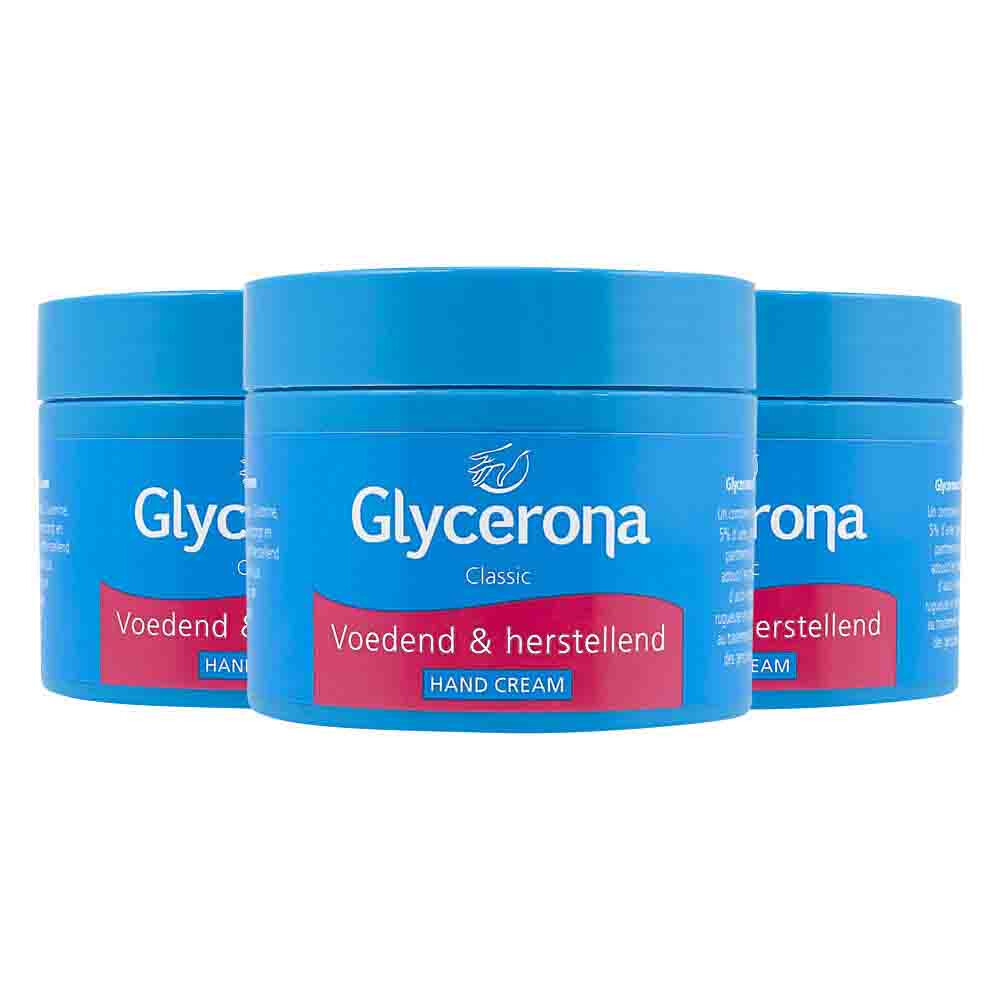 3x Glycerona Handcrème Classic 150 ml