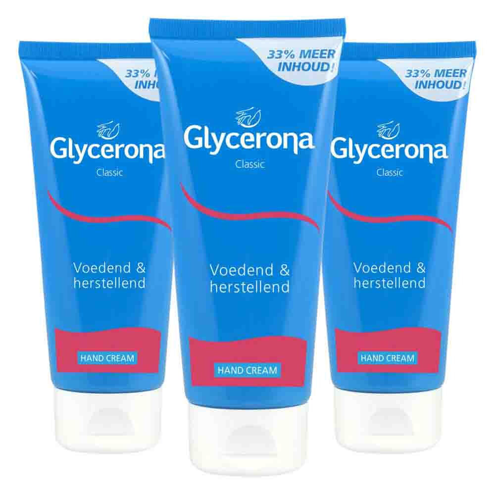 3x Glycerona Handcrème Classic 100 ml