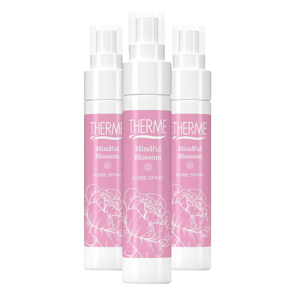 3x Therme Home Spray Mindful Blossom 60 ml