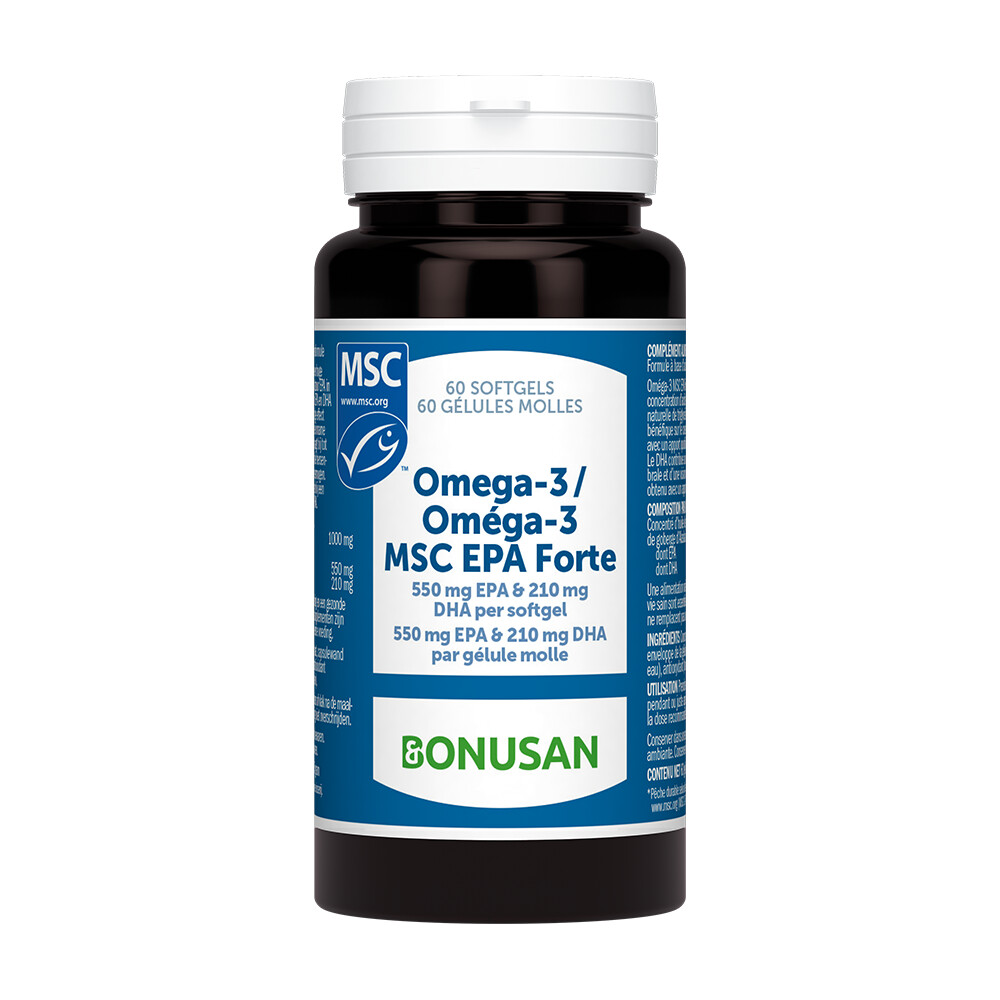 Bonusan Omega 3 MSC EPA Forte 60 softgels