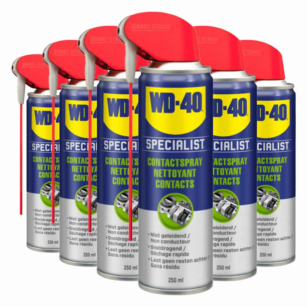 6x WD-40 Specialist® Contactspray 250 ml