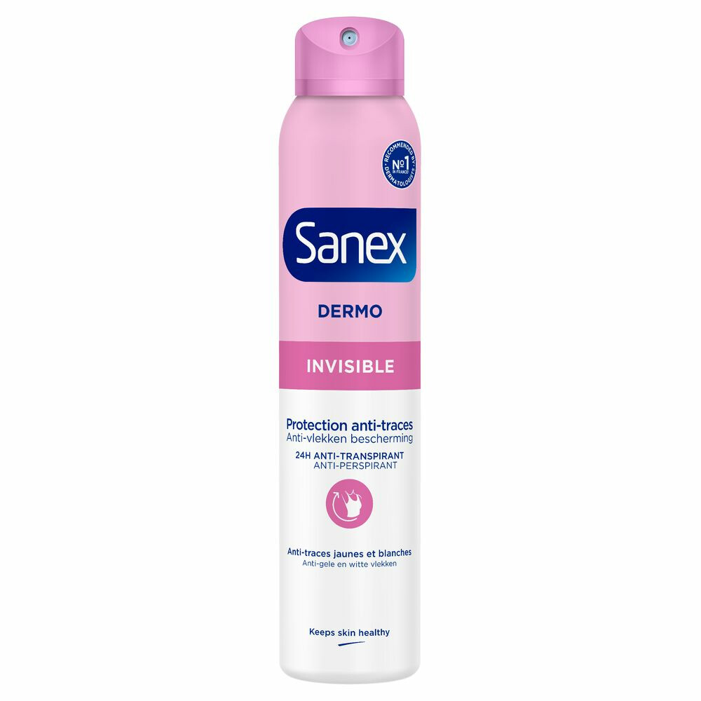 Sanex Deodorant Spray Dermo Invisible 200 ml
