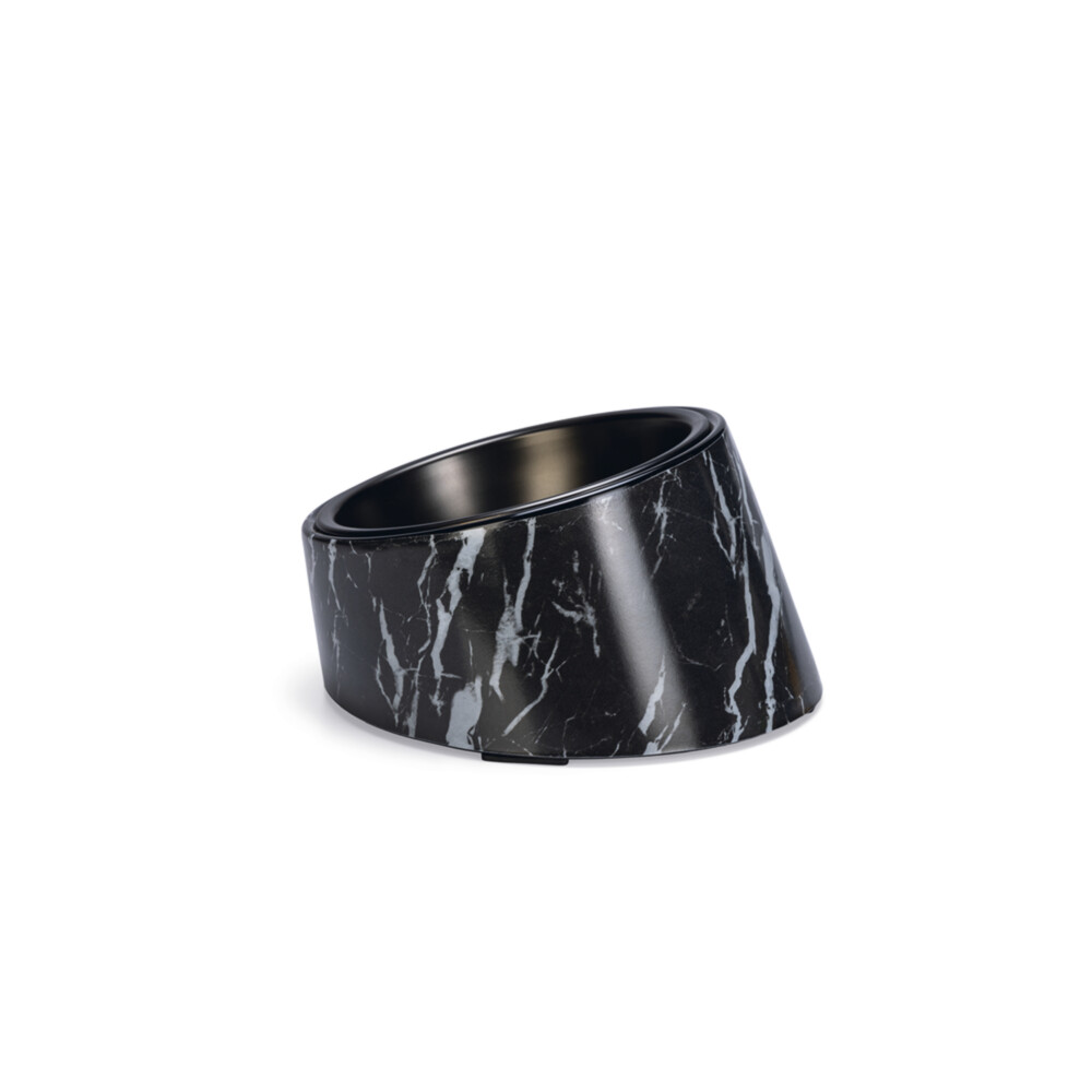 Designed by Lotte Melamine Eetbak Kat Vita Zwart 160 ml