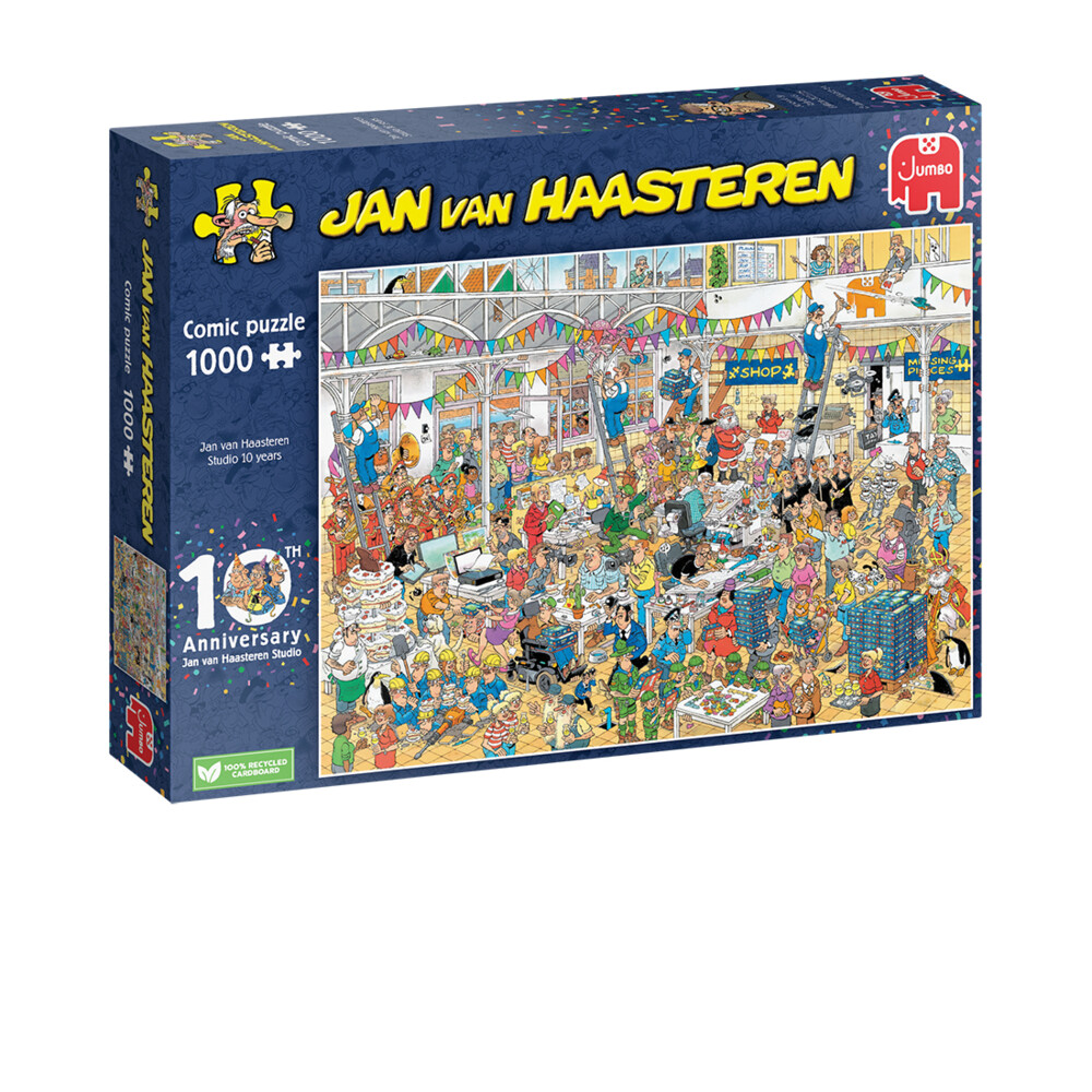 Jan van Haasteren 10 jaar JvH Studio 1000 stukjes