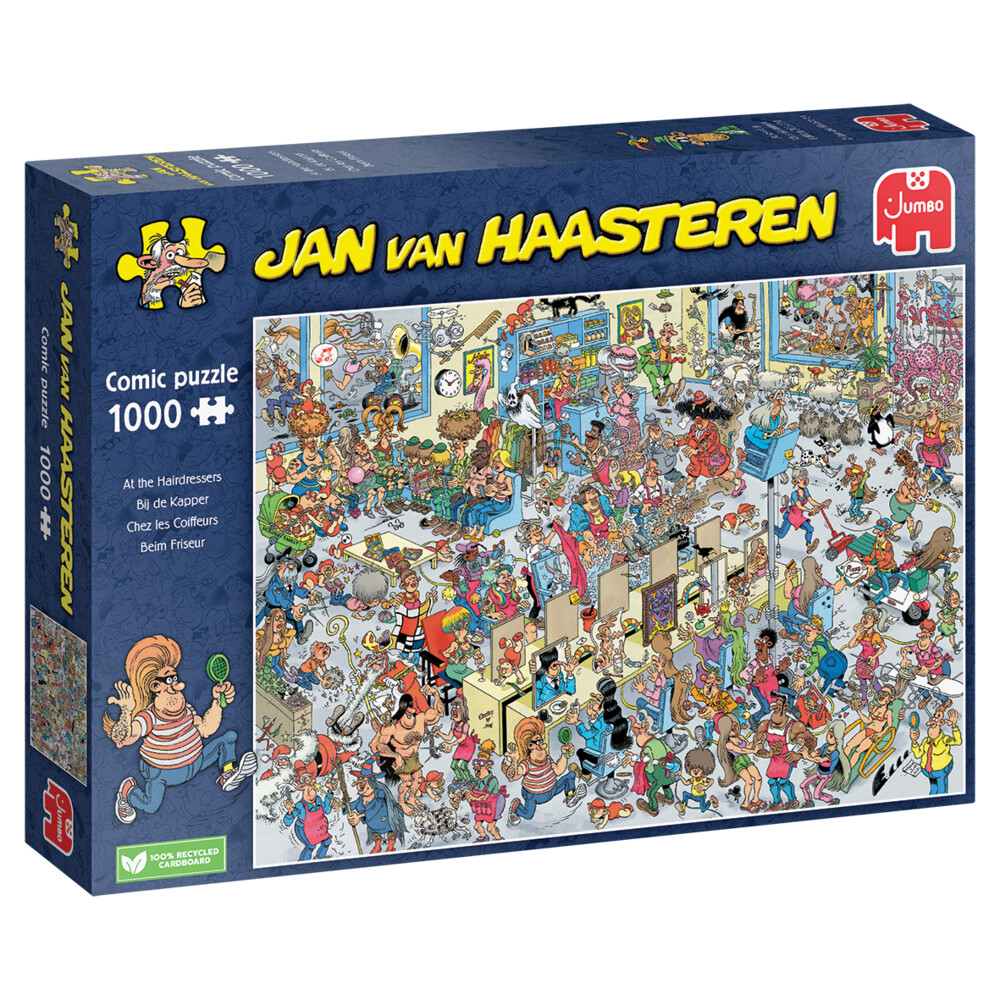 Jumbo JvH puzzel bij de kapper1000pcs