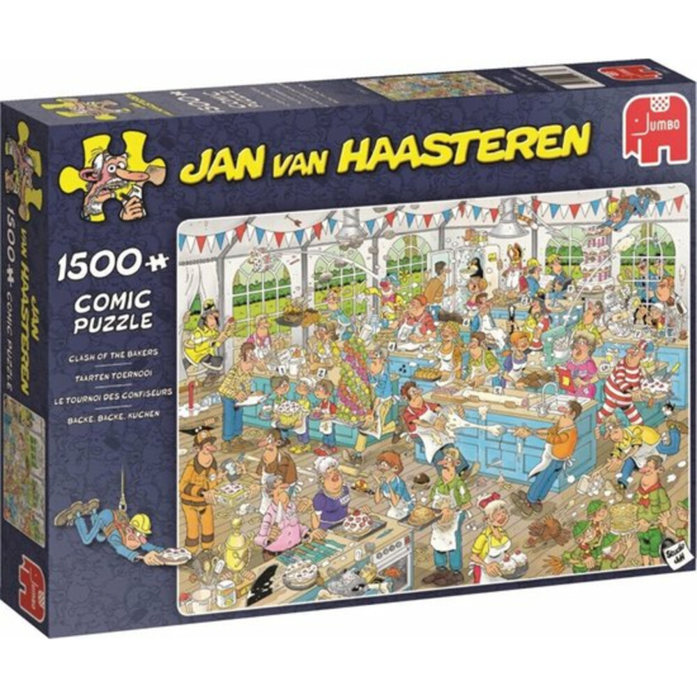 Jumbo Jan van Haasteren puzzel Taarten Toernooi 1500 stukjes