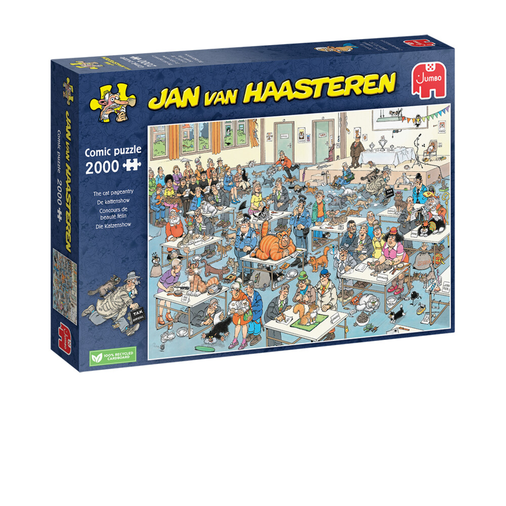 Jumbo Jan van Haasteren 2000 stukjes kattenspektakel