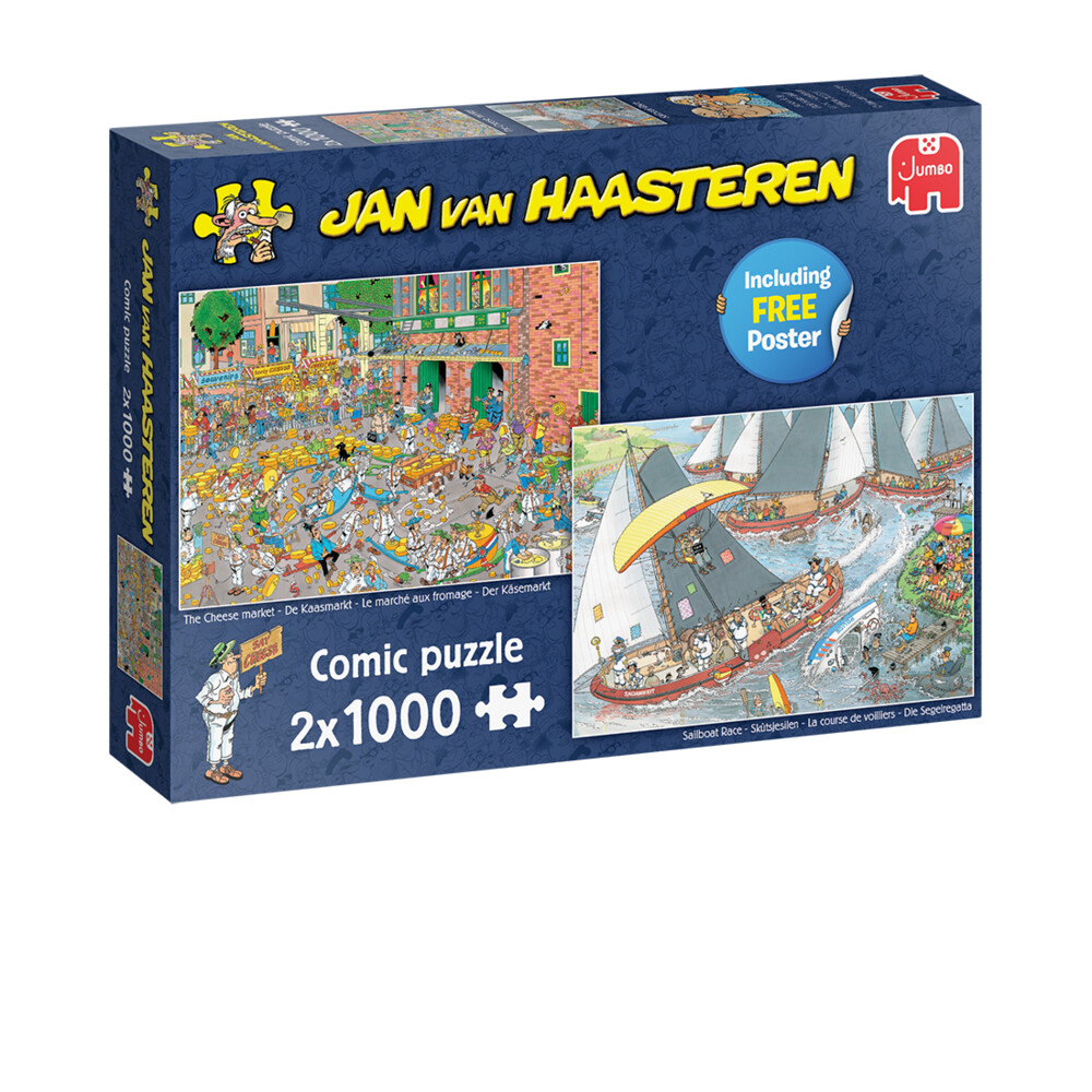 Jan van Haasteren Hollandse tradities 2 x 1000 stukjes
