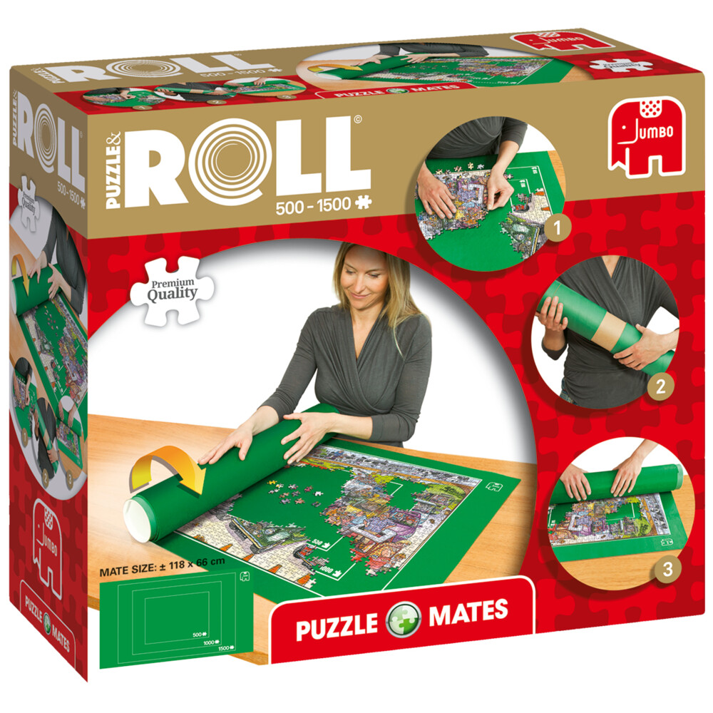 Jumbo Puzzle&Roll Up Tot 1500 Stukjes