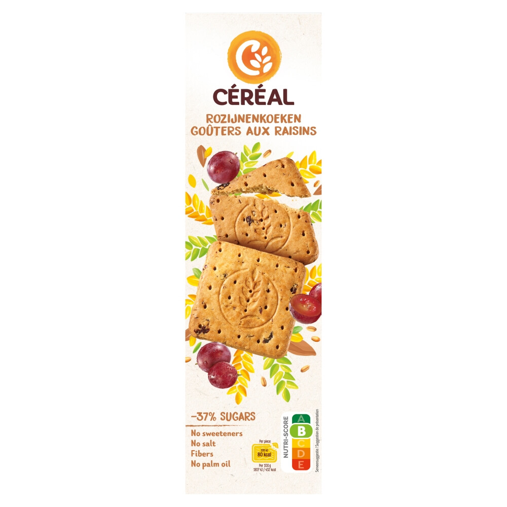 Céréal Rozijnenkoeken 360 gr