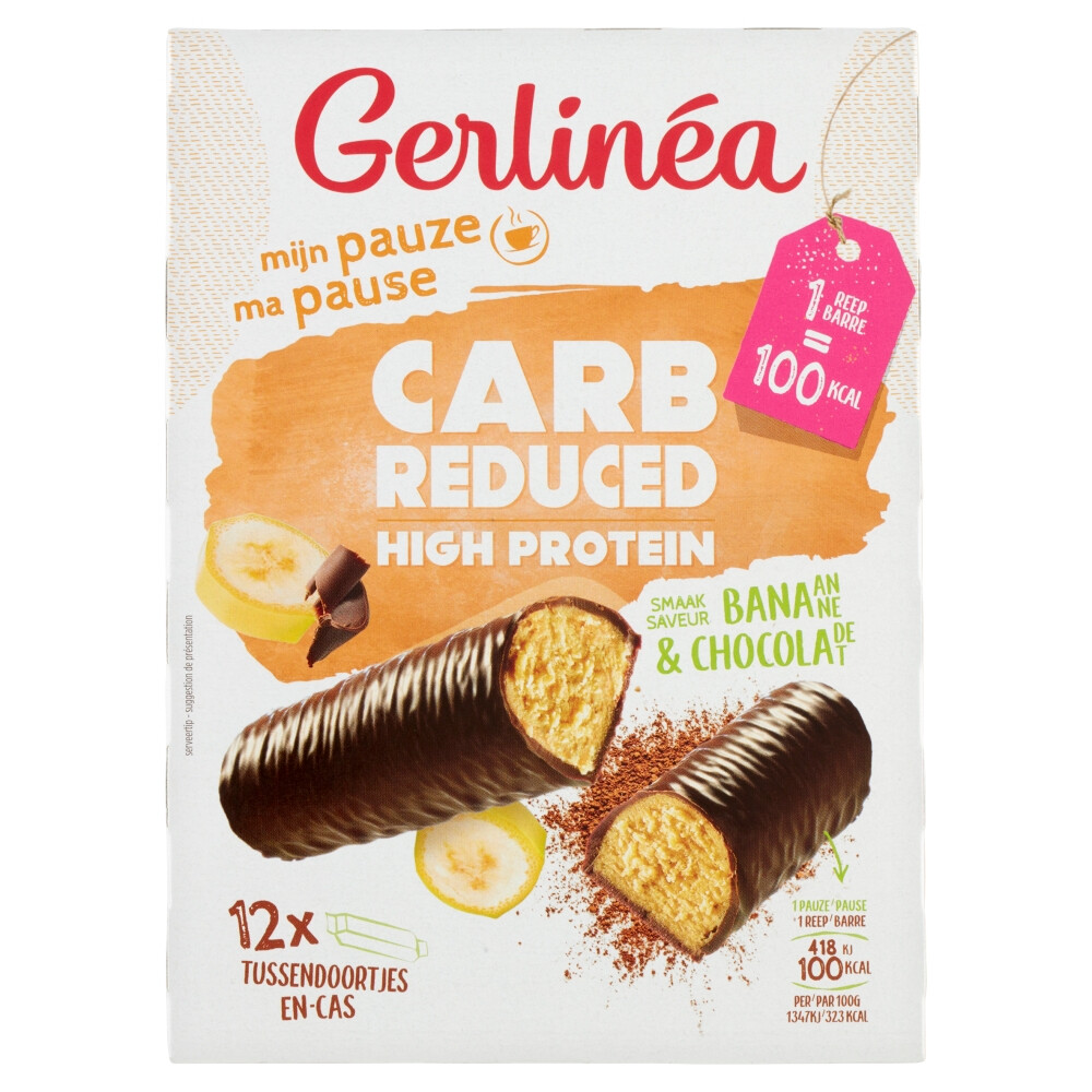 6x Gerlinea Repen Banaan&Chocolade 12x31 gr