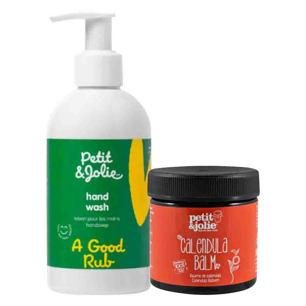 Petit&Jolie Handzeep&Calendula Balm Pakket