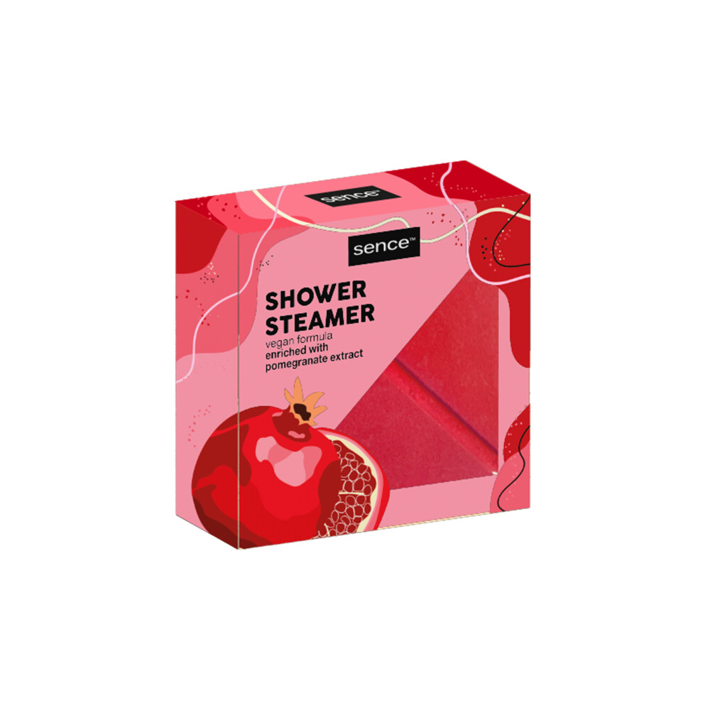 6x Sence Collection Shower Steamer Pomegranate Planet Love 150 gr