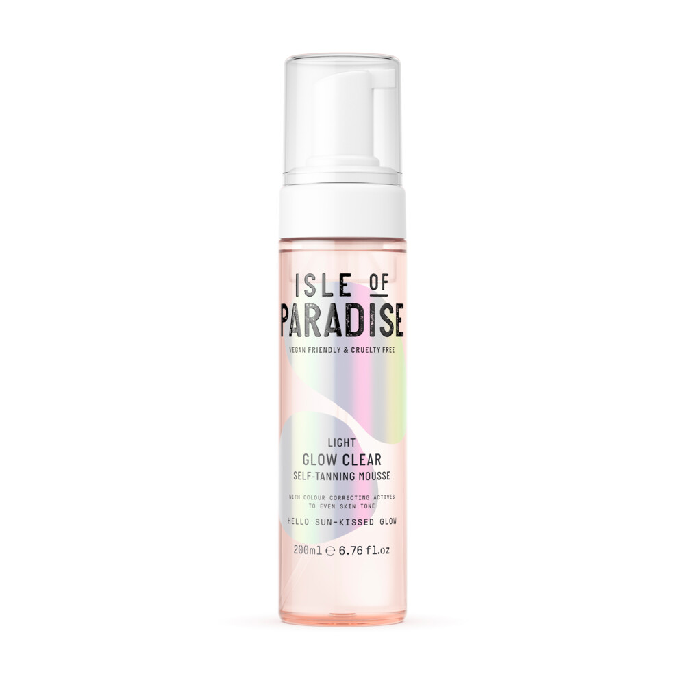 Isle of Paradise Light Glow Clear Mousse Zelfbruiner 200 ml