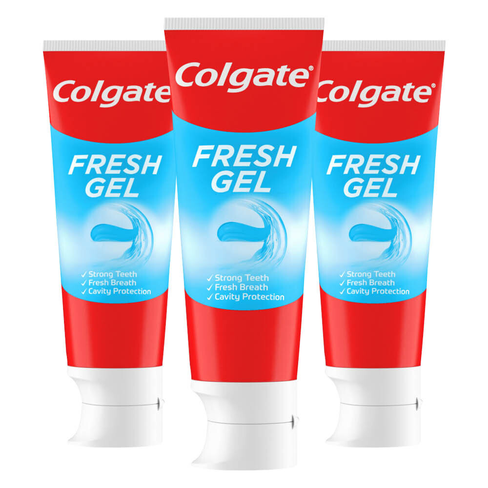 3x Colgate Tandpasta Fresh Gel 75 ml