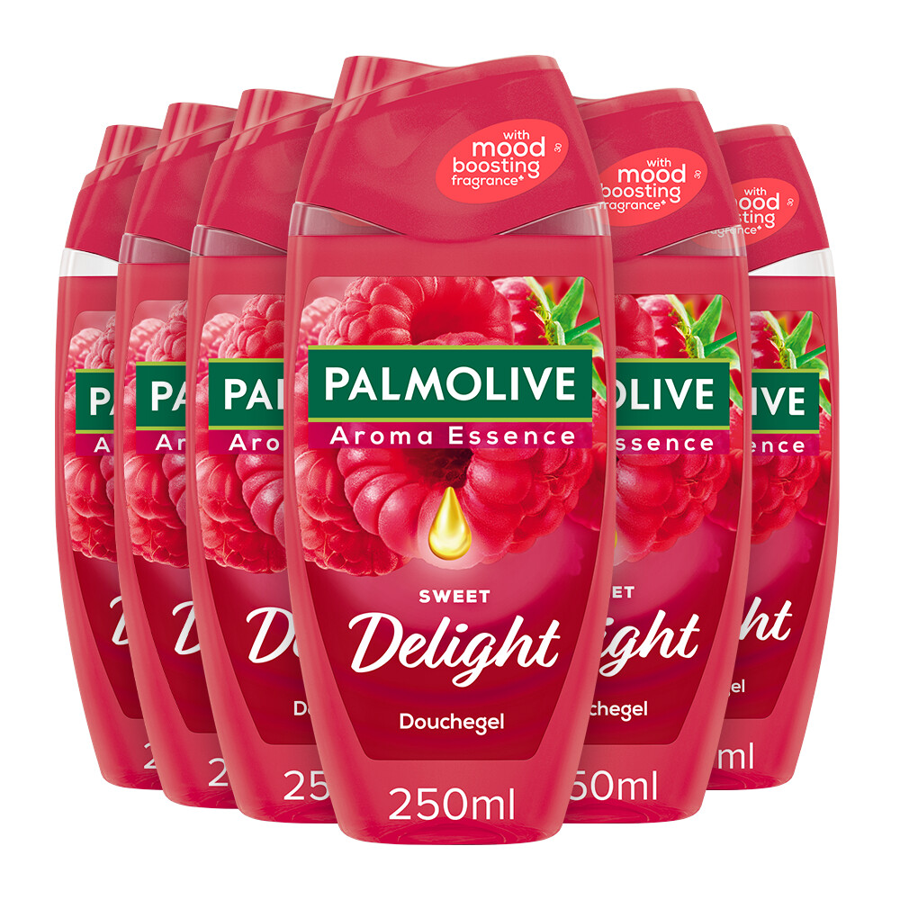 6x Palmolive Douche Aroma Essences Delight Douchegel 250 ml